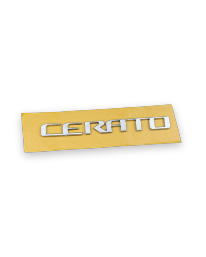 Cerato 2023-2025 Krom Bagaj Yazısı Kia Uyumlu