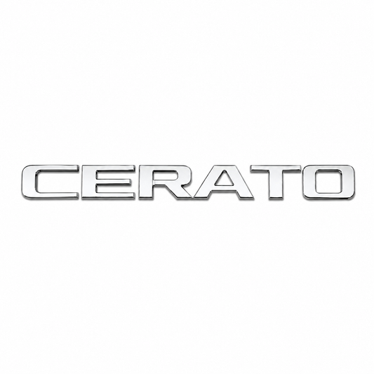 Cerato 2023-2025 Krom Bagaj Yazısı Kia Uyumlu