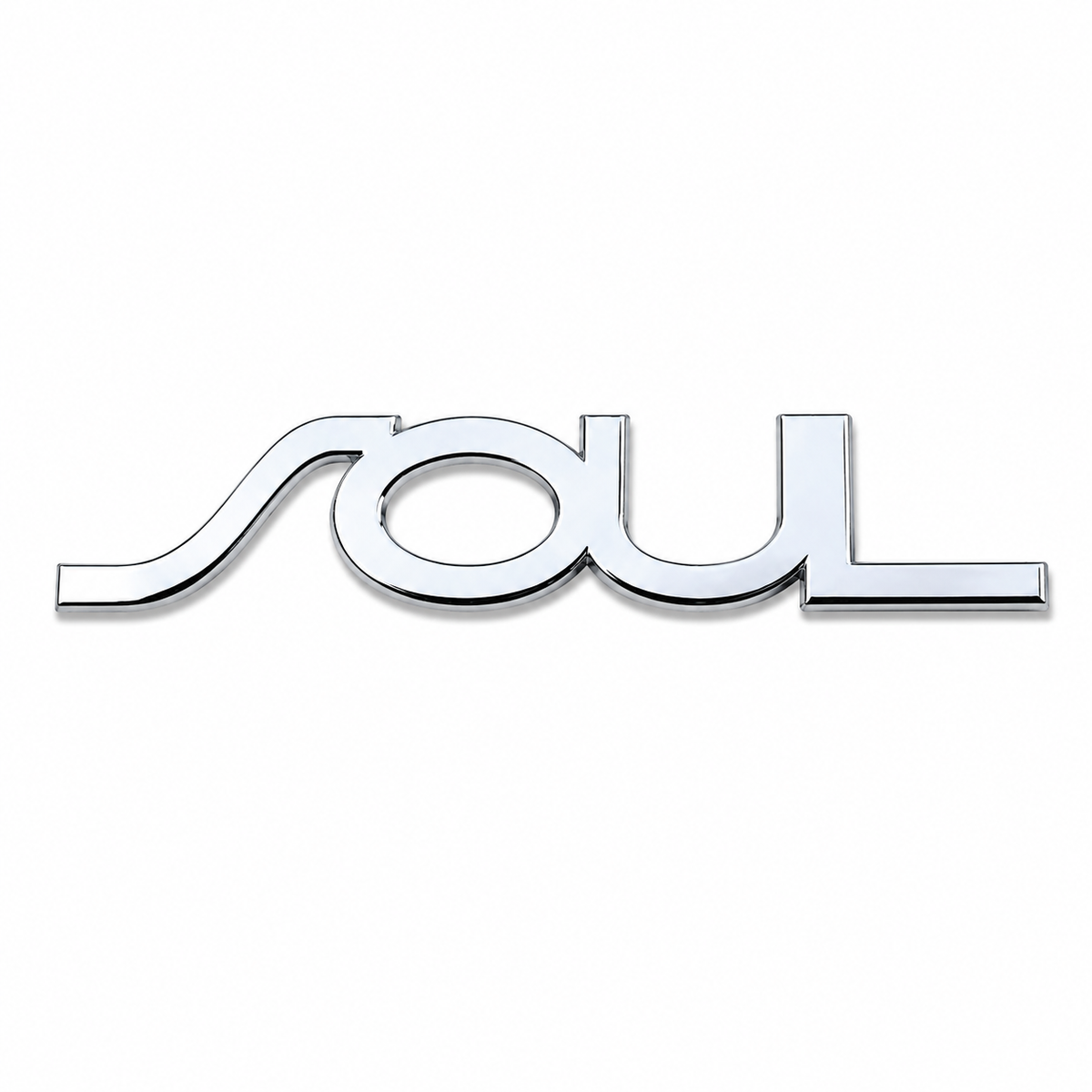 Soul 2009-2013 Krom Bagaj Yazısı Kia Uyumlu