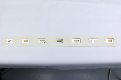 Sorento 2*48 cm uzun Krom Bagaj Yazısı Kia Uyumlu