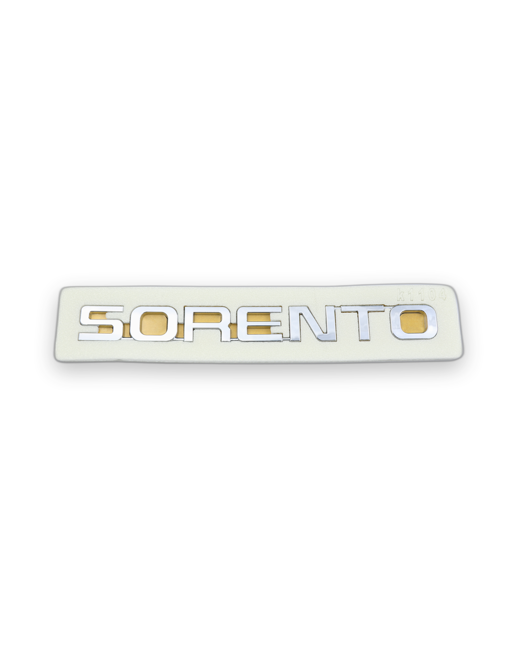 Sorento 2011-2013 Krom Bagaj Yazısı Kia Uyumlu