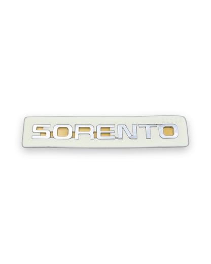 Sorento 2011-2013 Krom Bagaj Yazısı Kia Uyumlu