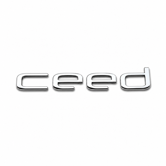 CEED 2012-2018 Krom Bagaj Yazısı Kia Uyumlu