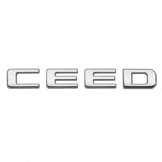 CEED 1.4 Krom Bagaj Yazısı Kia Uyumlu