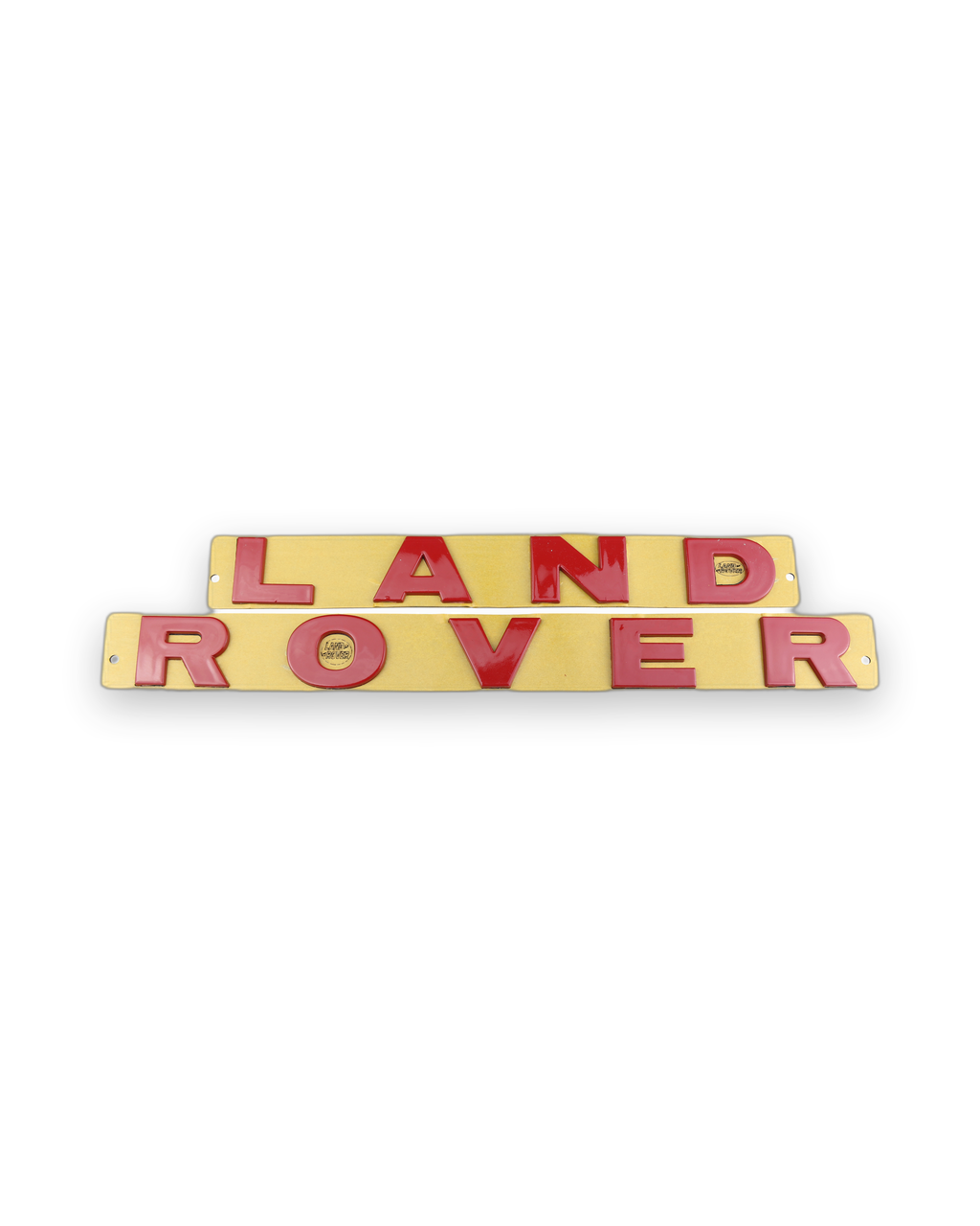 Land Rover Kırmızı Bagaj Yazısı Land-Range Uyumlu