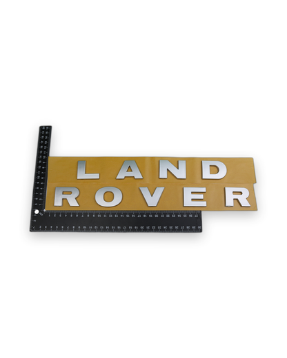 Land Rover Gri Bagaj Yazısı Land-Range Uyumlu