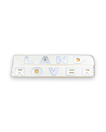 Land Rover Gri Bagaj Yazısı Land-Range Uyumlu