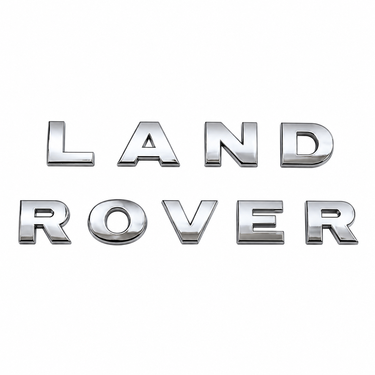 Land Rover Gri Bagaj Yazısı Land-Range Uyumlu