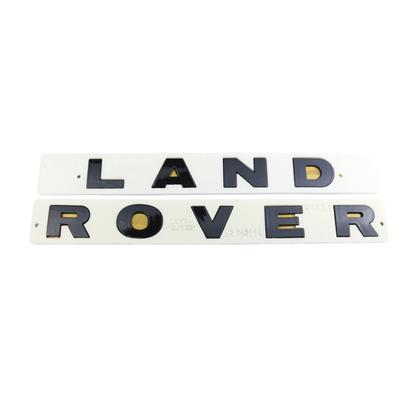 Land Rover Krom Bagaj Yazısı Land-Range Uyumlu