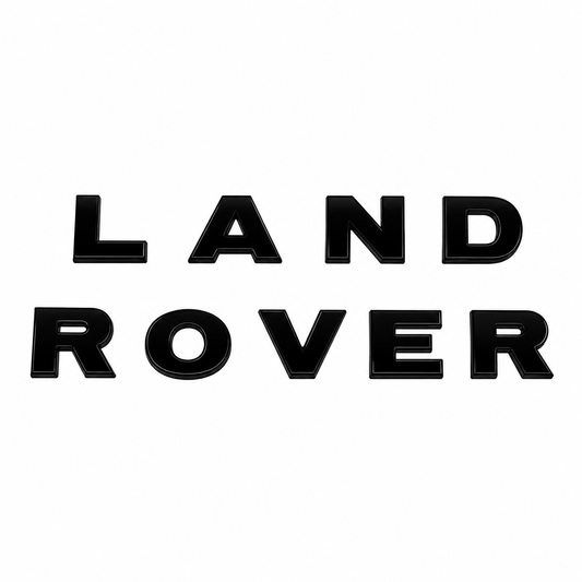 Land Rover Krom Bagaj Yazısı Land-Range Uyumlu