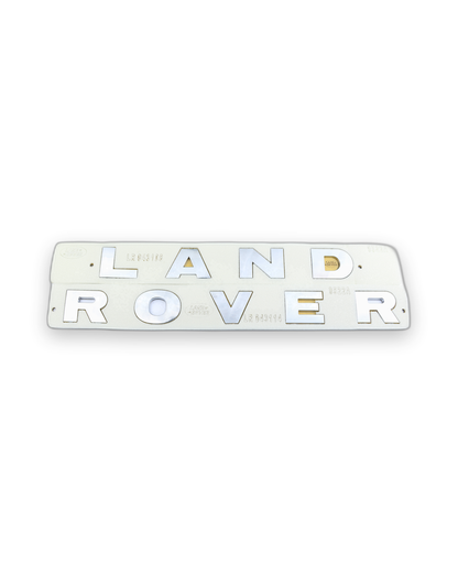 Land Rover Krom renk, 720x35 ölçü Krom Bagaj Yazısı Land-Range Uyumlu