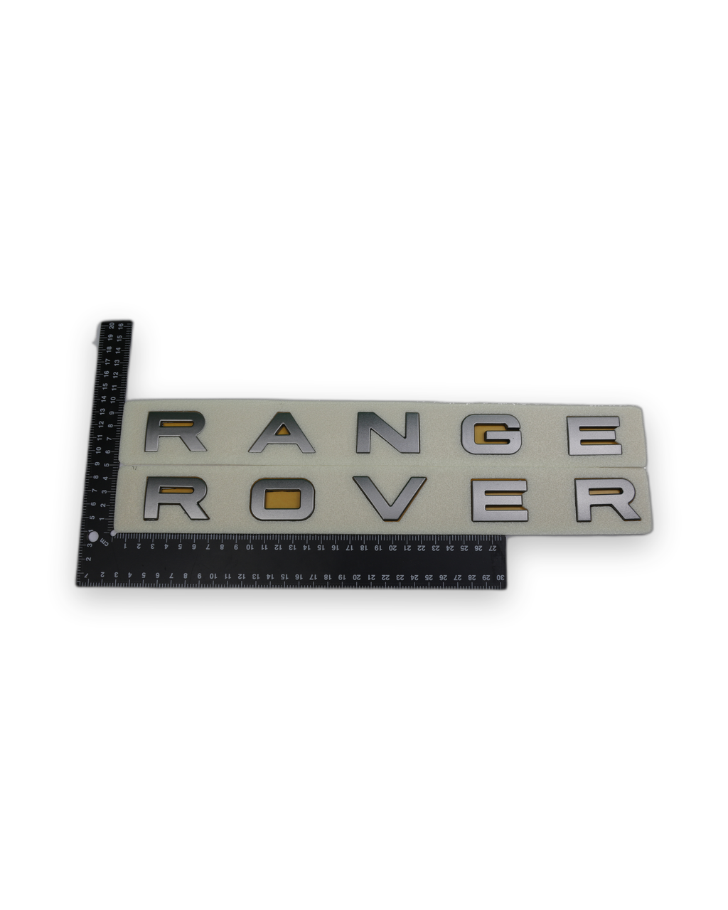Range Rover Gri Bagaj Yazısı Land-Range Uyumlu