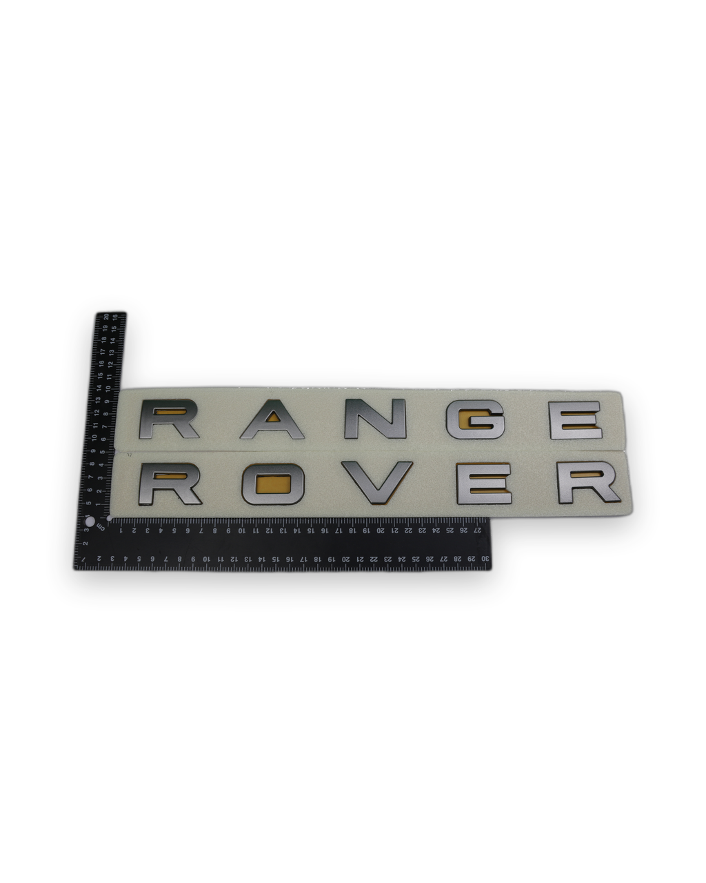 Range Rover Gri Bagaj Yazısı Land-Range Uyumlu