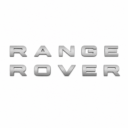 Range Rover Gri Bagaj Yazısı Land-Range Uyumlu