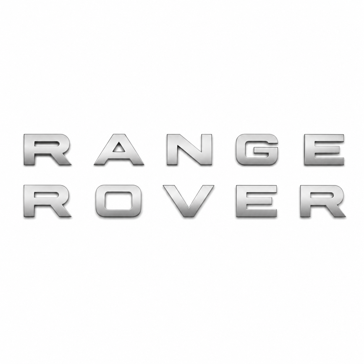 Range Rover Gri Bagaj Yazısı Land-Range Uyumlu