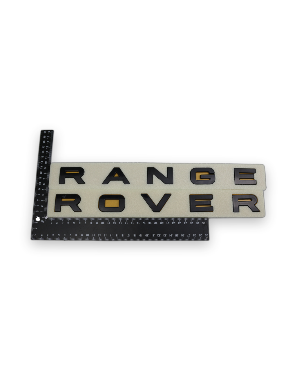Range Rover Siyah Bagaj Yazısı Land-Range Uyumlu