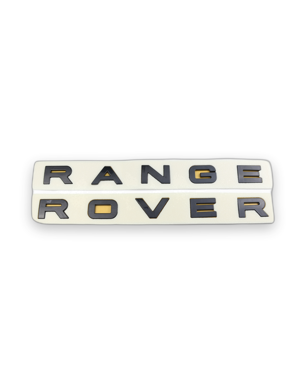 Range Rover Siyah Bagaj Yazısı Land-Range Uyumlu