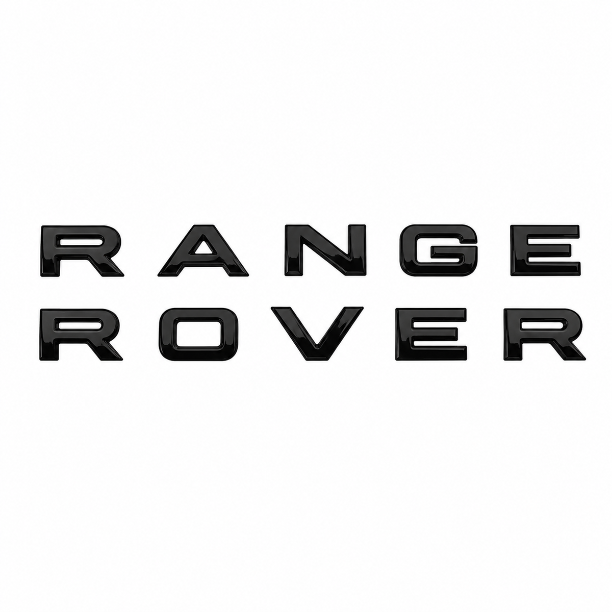 Range Rover Siyah Bagaj Yazısı Land-Range Uyumlu
