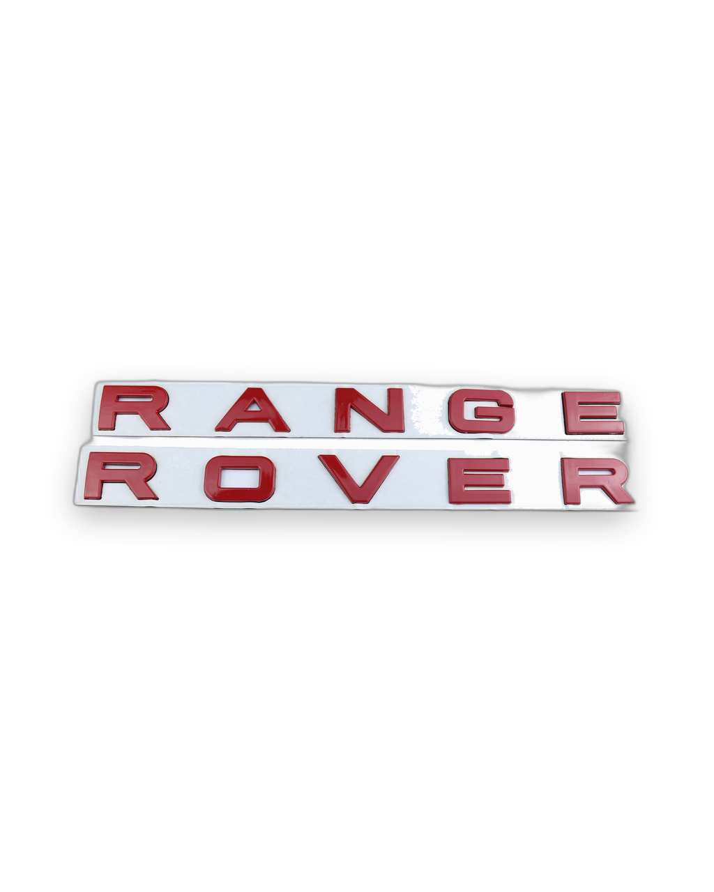 Range Rover Kırmızı Bagaj Yazısı Land-Range Uyumlu