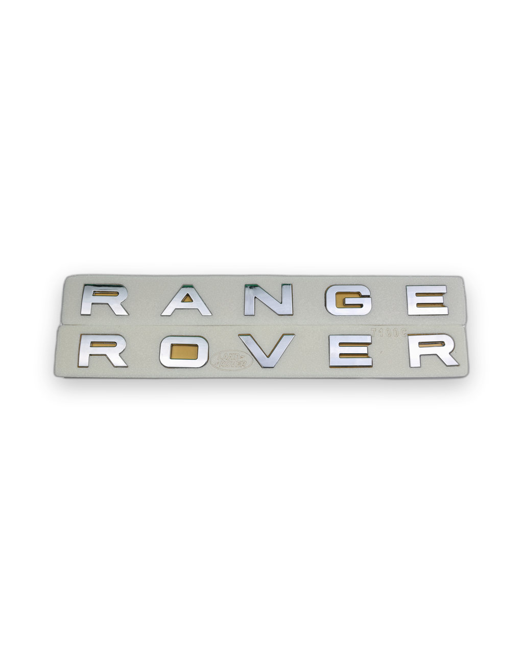 Range Rover Krom Bagaj Yazısı Land-Range Uyumlu