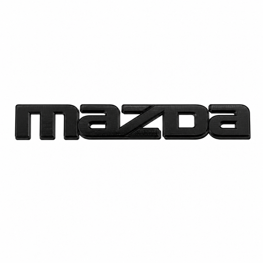Mazda Küçük Siyah Bagaj Yazısı Mazda Uyumlu