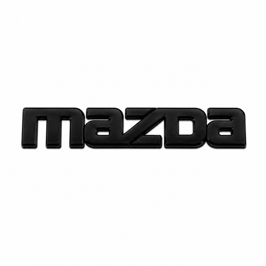 Mazda Büyük varyant Siyah Bagaj Yazısı Mazda Uyumlu