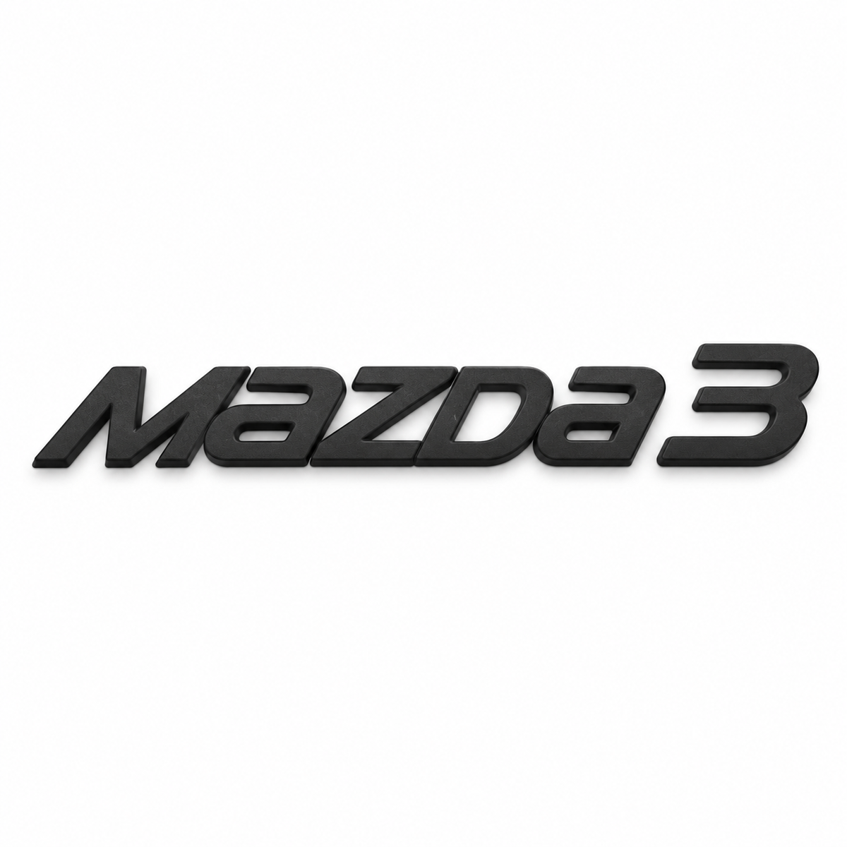 Mazda 3 Siyah Bagaj Yazısı Mazda Uyumlu
