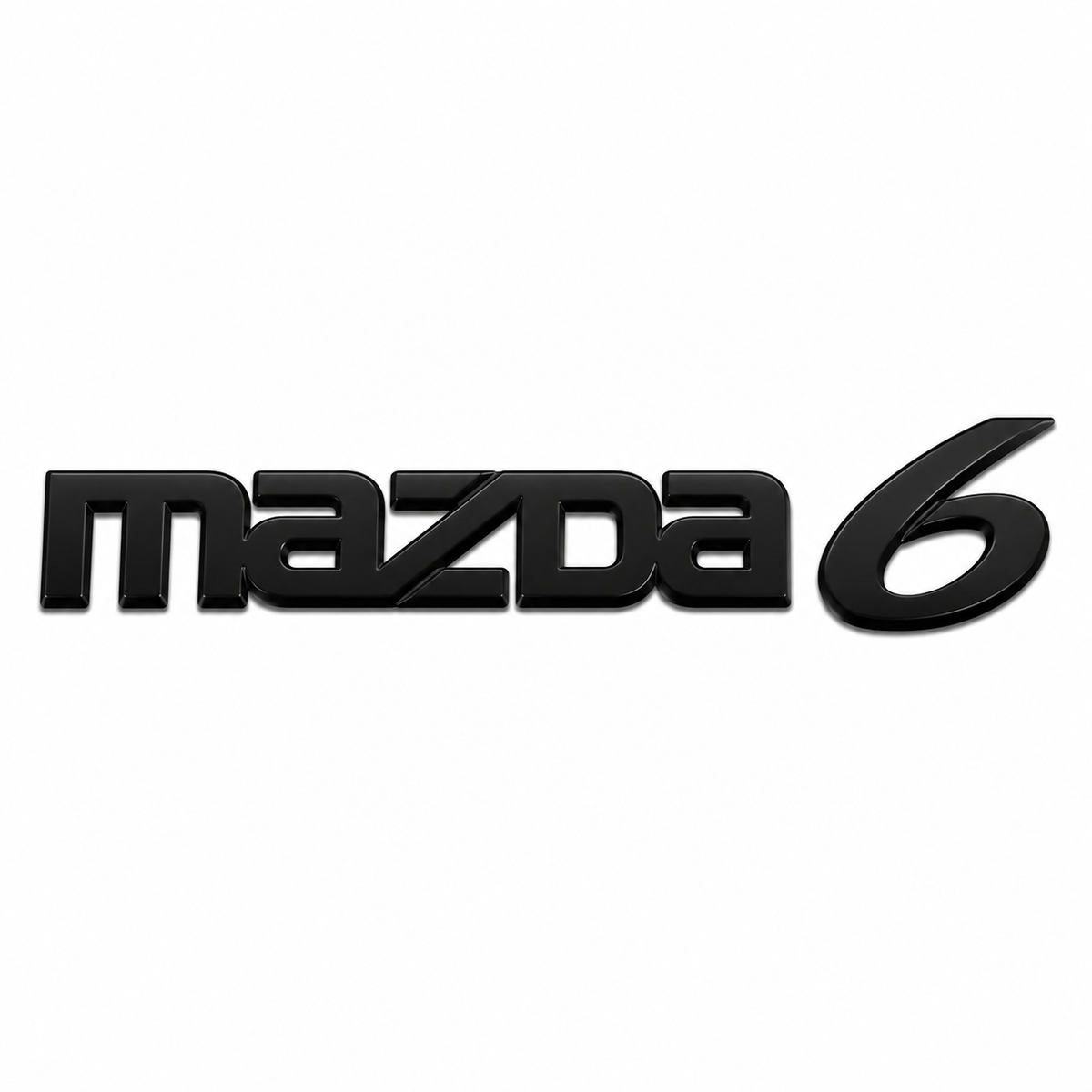 Mazda 6 Siyah Bagaj Yazısı Mazda Uyumlu