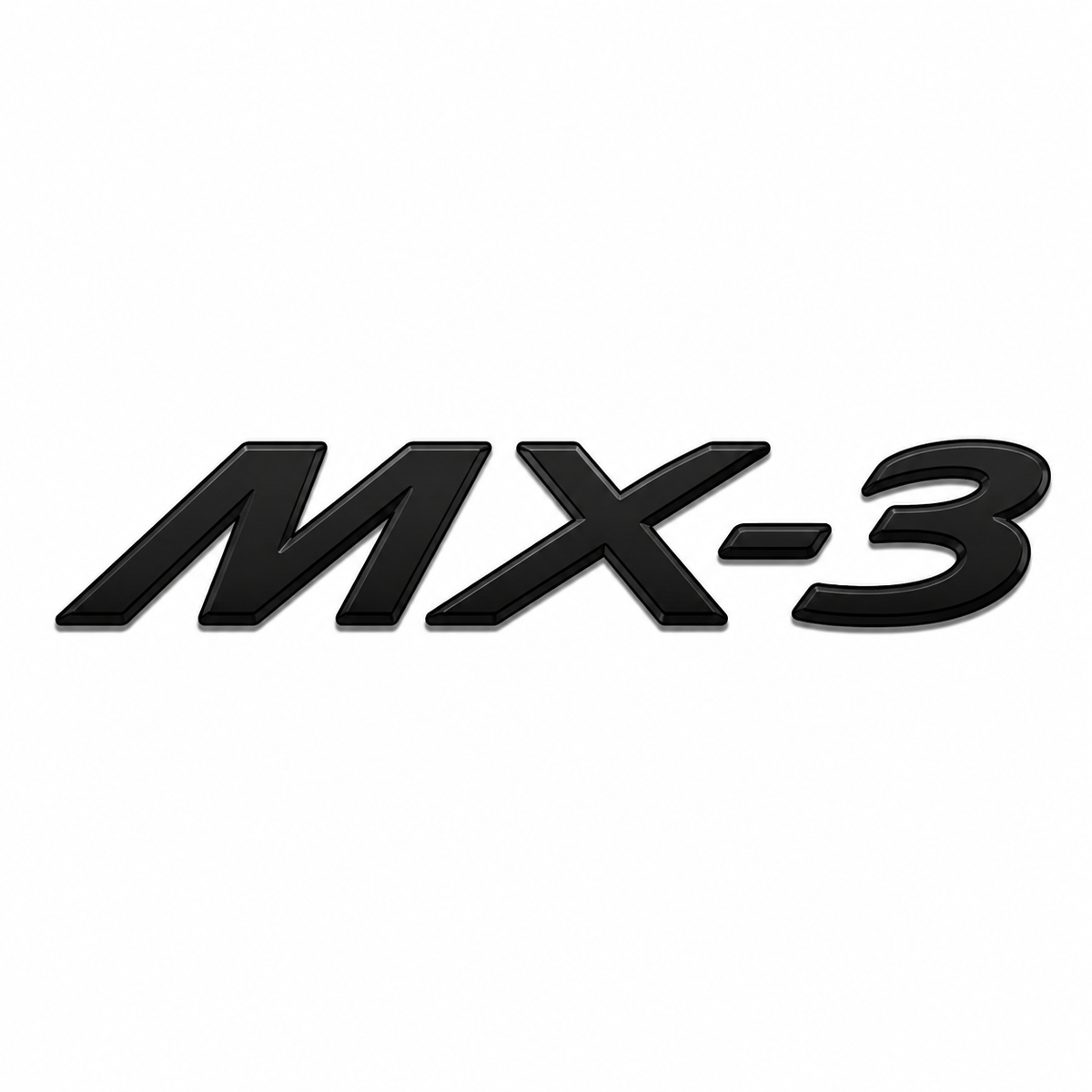 MX-3 Siyah Bagaj Yazısı Mazda Uyumlu