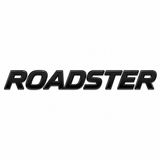 Roadster Siyah Bagaj Yazısı Mazda Uyumlu