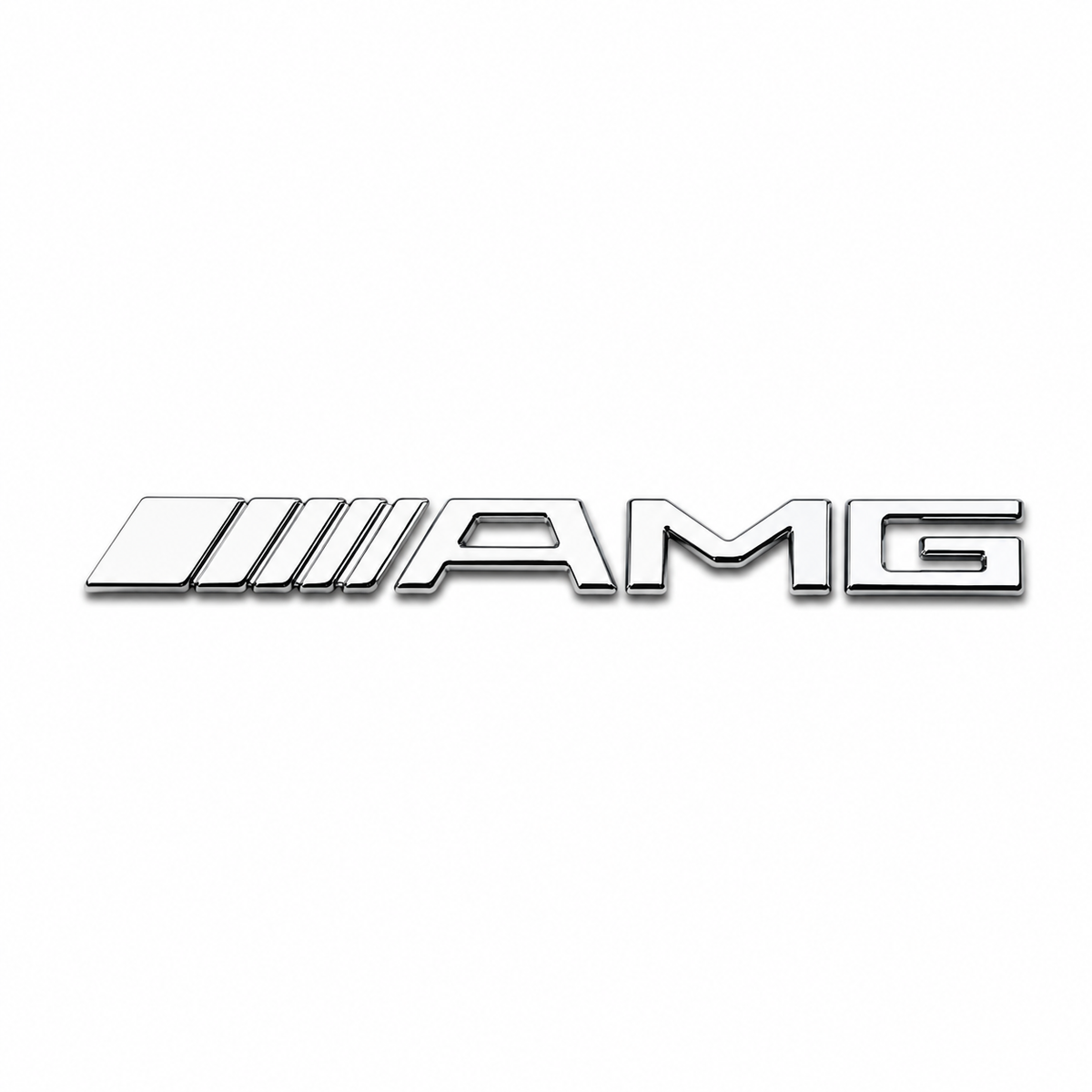 AMG Ölçü: 205x21 Krom Bagaj Yazısı Mercedes-Benz Uyumlu