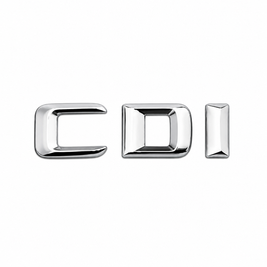 CDI Krom Bagaj Yazısı Mercedes-Benz Uyumlu