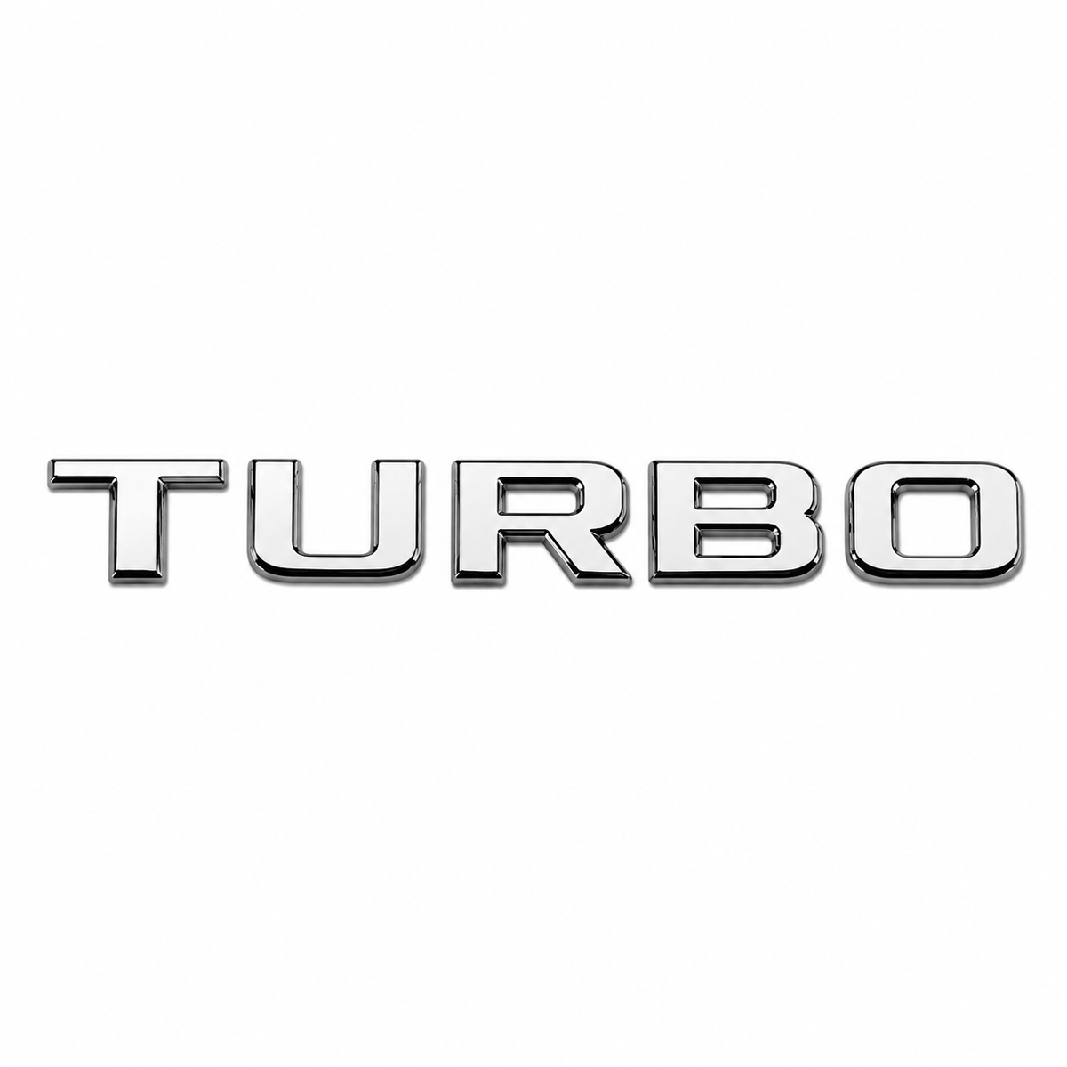 Turbo Krom Bagaj Yazısı Mercedes-Benz Uyumlu