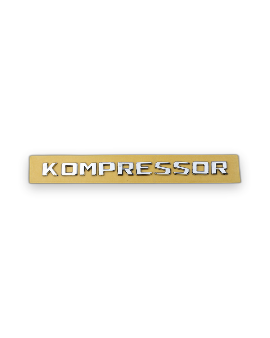 Kompressor Krom Bagaj Yazısı Mercedes-Benz Uyumlu