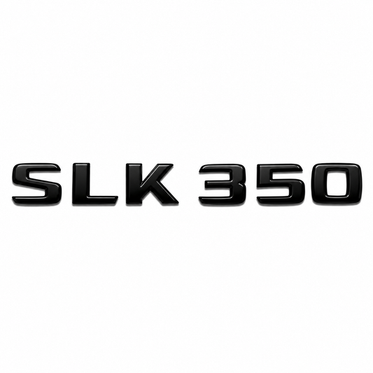 SLK 350 Siyah Bagaj Yazısı Mercedes-Benz Uyumlu