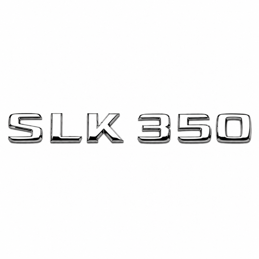 SLK 350 Krom Bagaj Yazısı Mercedes-Benz Uyumlu