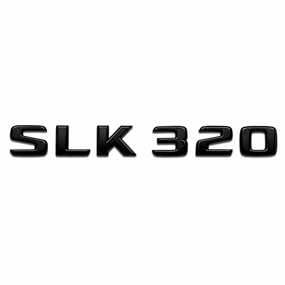 SLK 320 Siyah Bagaj Yazısı Mercedes-Benz Uyumlu