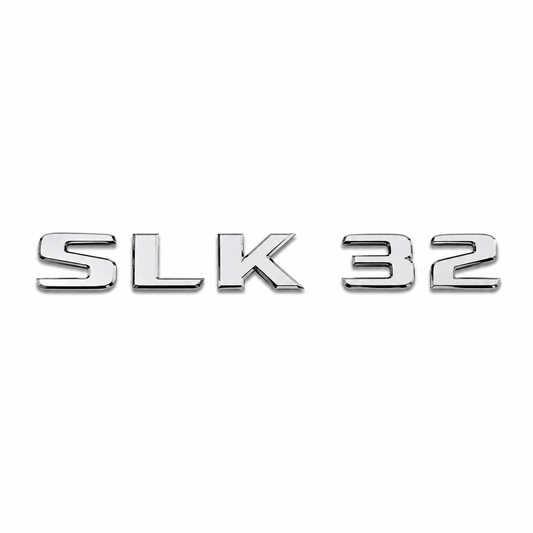 SLK 32 Krom Bagaj Yazısı Mercedes-Benz Uyumlu
