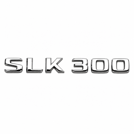 SLK 300 Krom Bagaj Yazısı Mercedes-Benz Uyumlu
