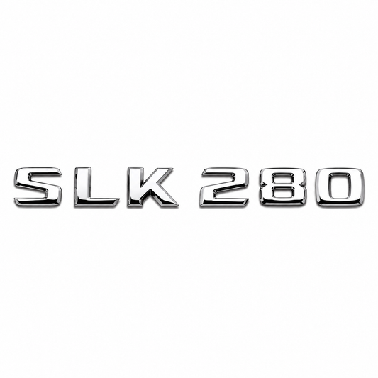 SLK 280 Krom Bagaj Yazısı Mercedes-Benz Uyumlu