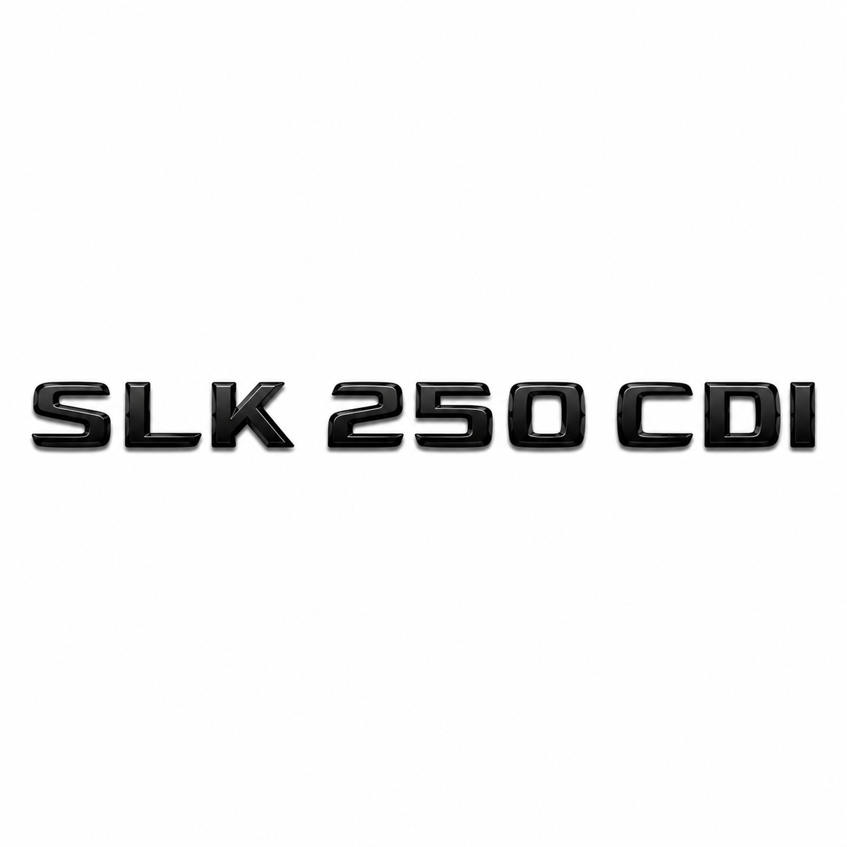 SLK 250 CDI Siyah Bagaj Yazısı Mercedes-Benz Uyumlu