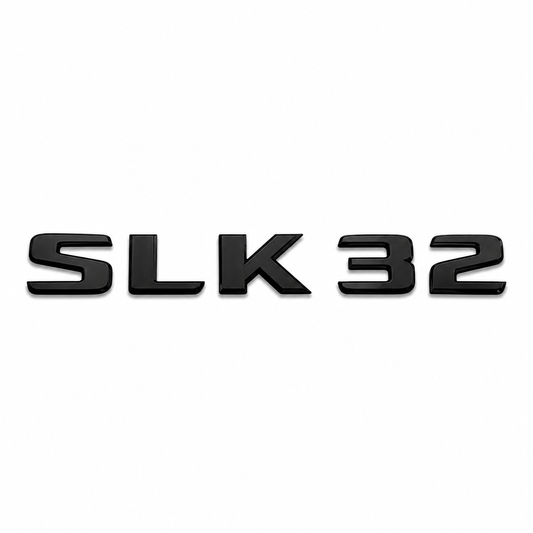 SLK 32 Siyah Bagaj Yazısı Mercedes-Benz Uyumlu