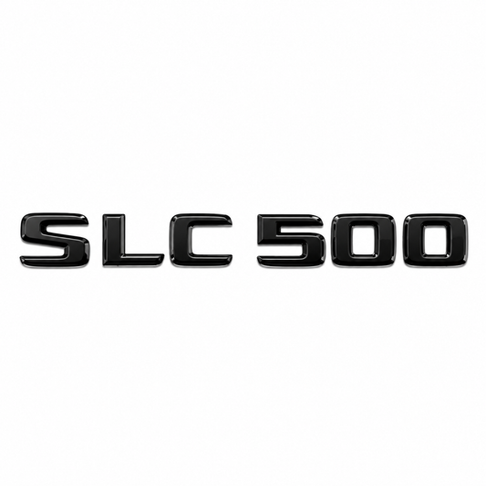 SLC 500 Siyah Bagaj Yazısı Mercedes-Benz Uyumlu