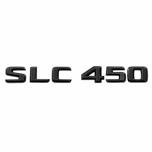 SLC 450 Siyah Bagaj Yazısı Mercedes-Benz Uyumlu