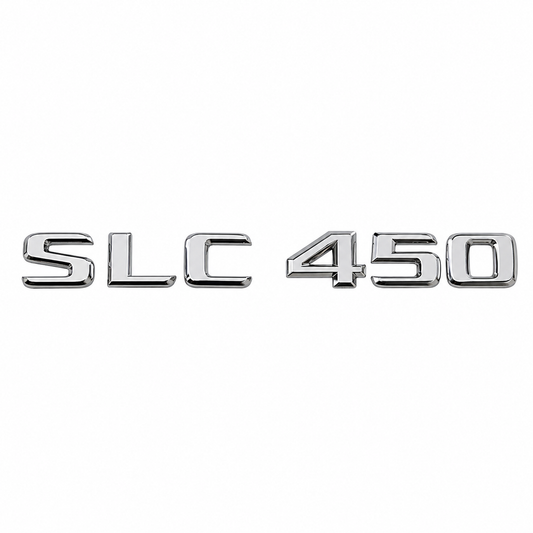 SLC 450 Krom Bagaj Yazısı Mercedes-Benz Uyumlu
