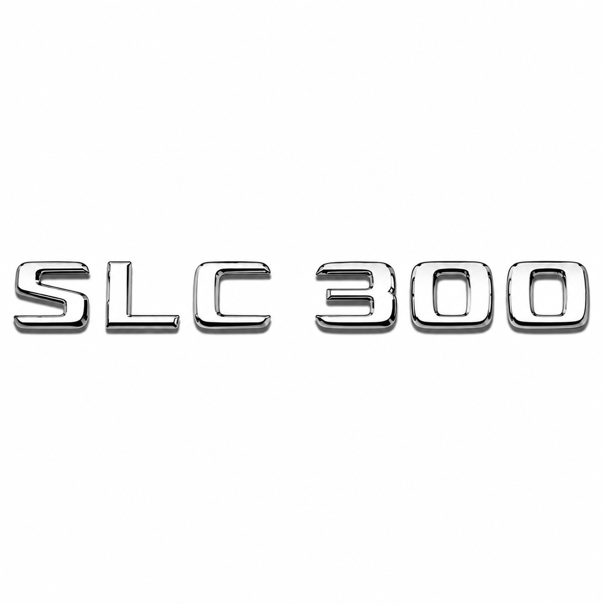 SLC 300 Krom Bagaj Yazısı Mercedes-Benz Uyumlu