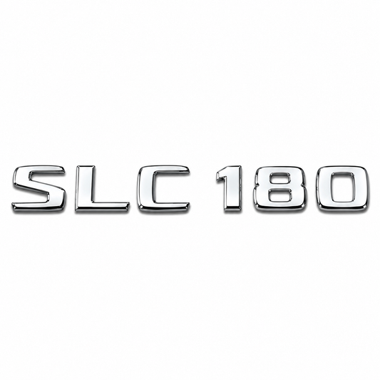 SLC 180 Krom Bagaj Yazısı Mercedes-Benz Uyumlu