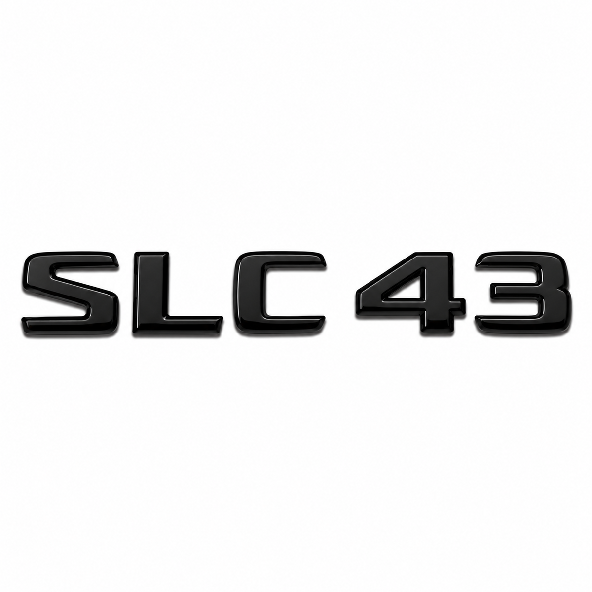 SLC 43 Siyah Bagaj Yazısı Mercedes-Benz Uyumlu