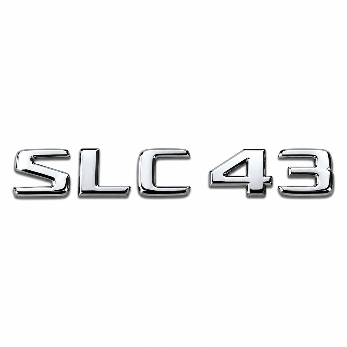 SLC 43 Krom Bagaj Yazısı Mercedes-Benz Uyumlu