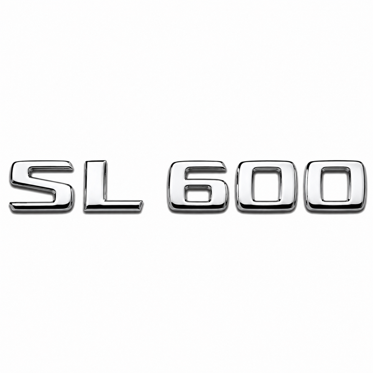 SL 600 Krom Bagaj Yazısı Mercedes-Benz Uyumlu